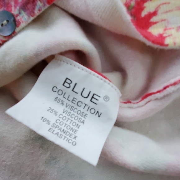 Blue collection Sweater with beaded beautiful S. - Picture 4 of 7